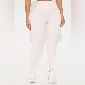 Fashion Nova Light Pink Leggings